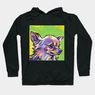 Chi Chi Dog Bright colorful pop dog art Hoodie